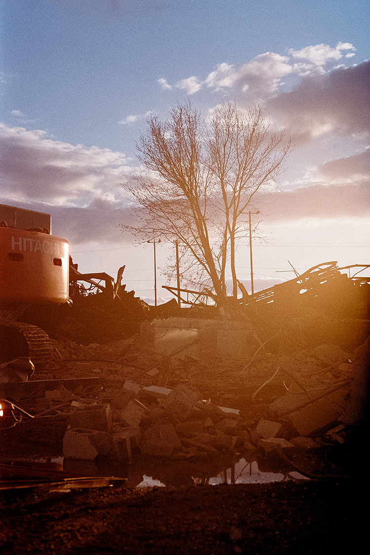 industrial debris