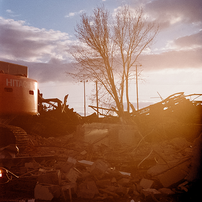industrial debris
